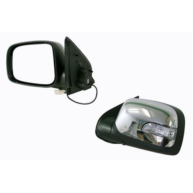 Holden Colorado RC 06/2008 – 05/2012 Door Mirror Left Hand Side Chrome and Indicator