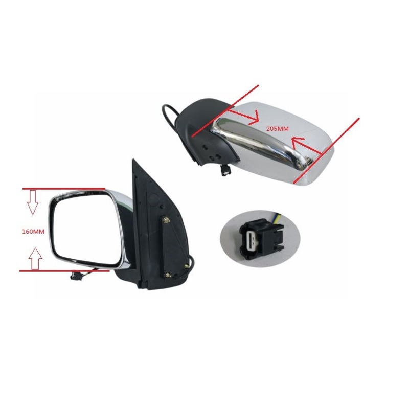 Nissan Pathfinder R51 07/2005-09/2013 Door Mirror Left Hand Side