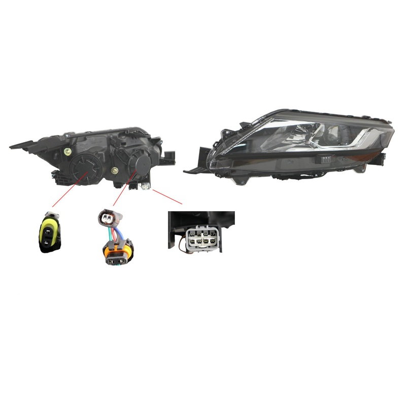 Mitsubishi Triton MR 11/2018-Onwards Head Light Left Hand Side