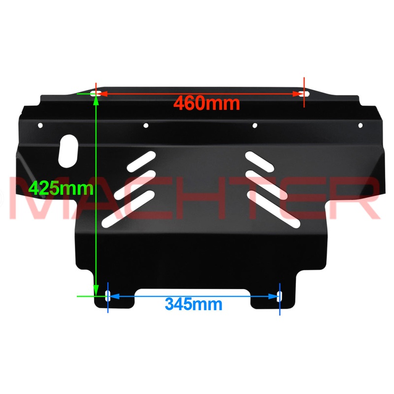 Nissan Navara D40 2005-2011 Bash Plate Set 4mm