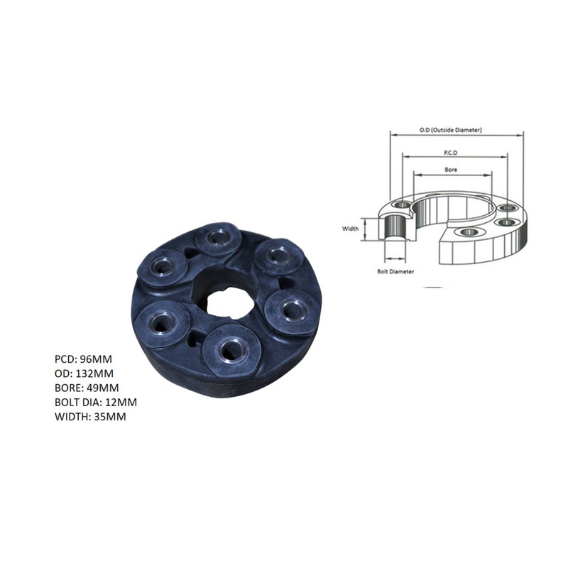Holden Commodore VT VX VY VZ VE 04/1996-02/2013 Tail Shaft Coupling 35mm