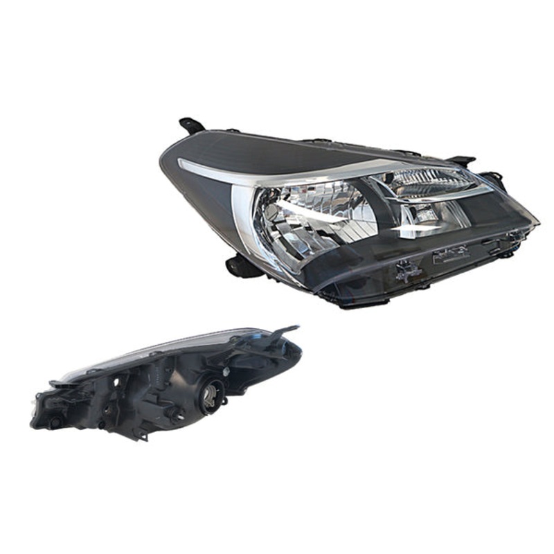 Toyota Yaris NCP130 NCP131 07/2014 – 12/2016 Head Light Right Hand Side