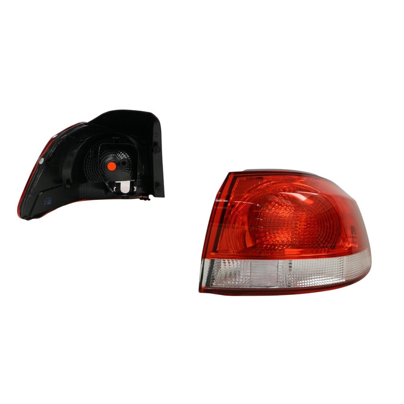 Volkswagen Golf MK6 2008-2013 Tail Light Right Hand Side Hella Type Non Tinting
