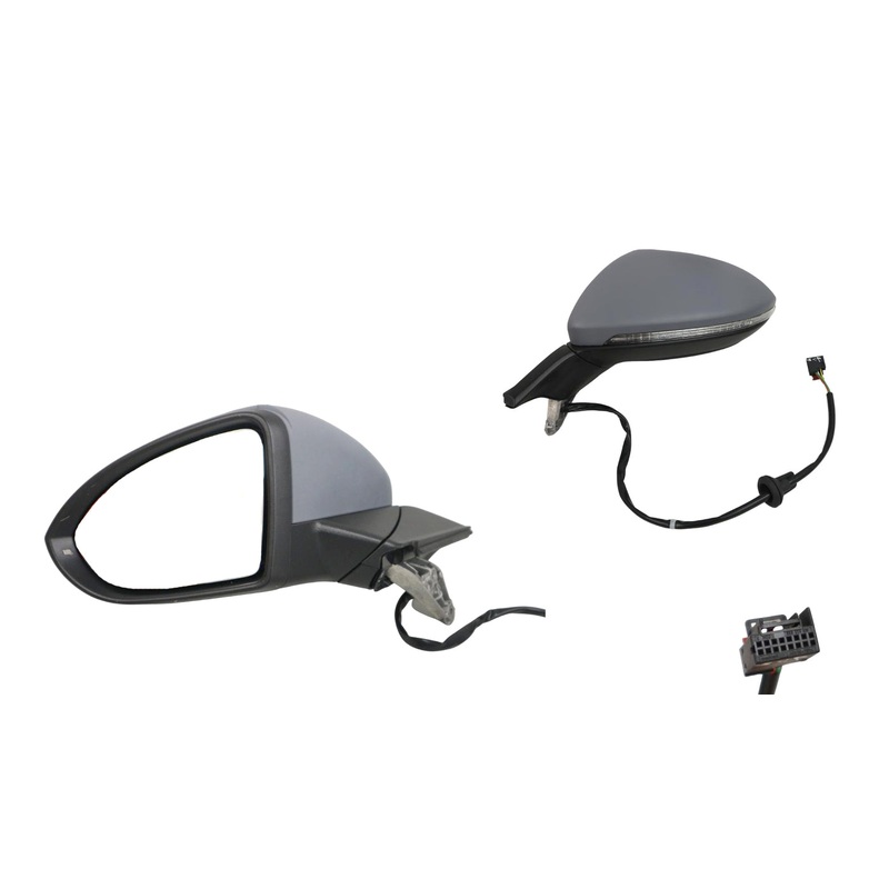 Volkswagen Golf MK7 04/2013-01/2017 Door Mirror Left Hand Side 16 HOLE 13 PIN