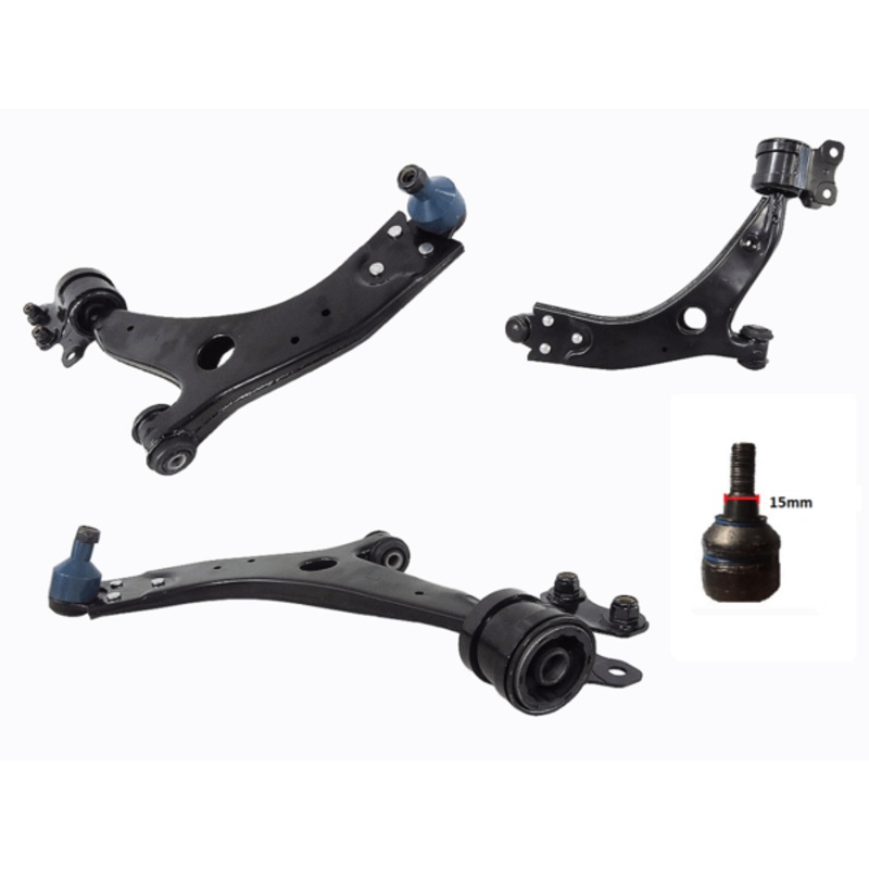 Ford Focus LS LT 06/2005-06/2009 Front Lower Control Arm Left Hand Side Taper Diameter 15mm