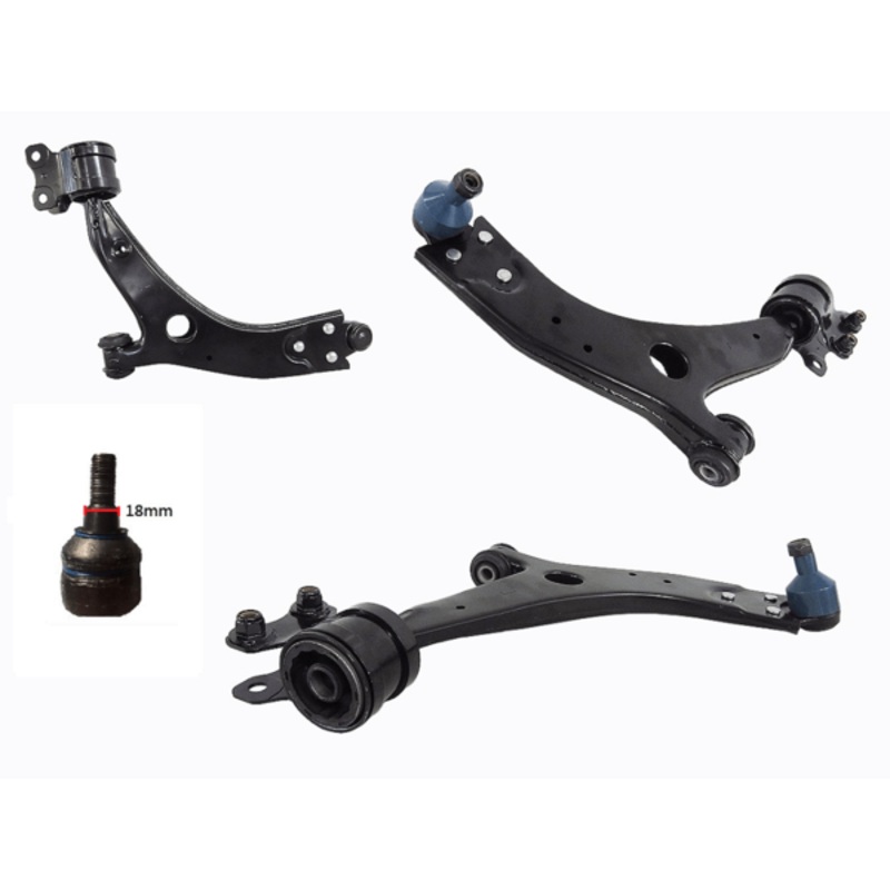 Ford Focus LS LT 06/2005-06/2009 Front Lower Control Arm Right Hand Side Taper Diameter 18mm