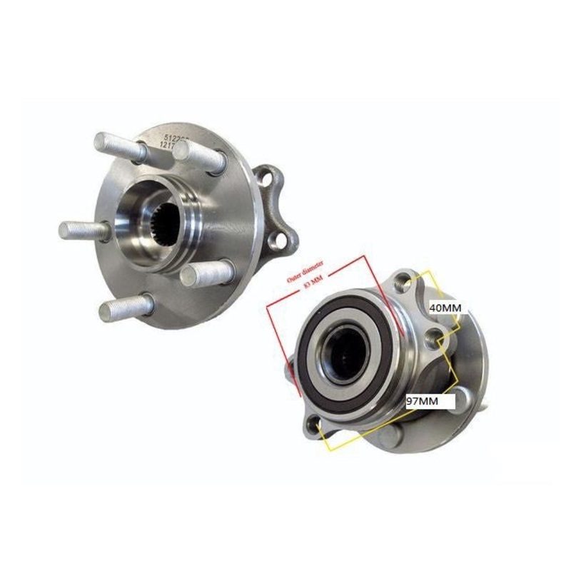 Subaru XV G4X 01/2012-04/2017 Rear Wheel Hub
