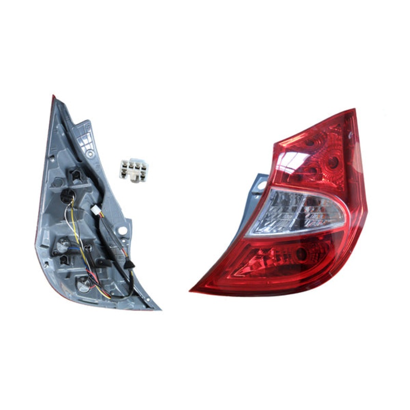 Hyundai Accent RB 2011-2019 Tail Light Right Hand Side Hatchback