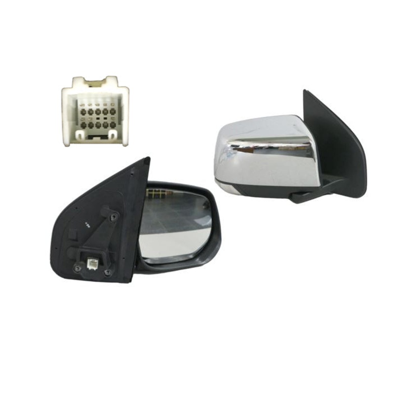 Isuzu MU-X 11/2013-01/2017 Door Mirror Right Hand Side Chrome