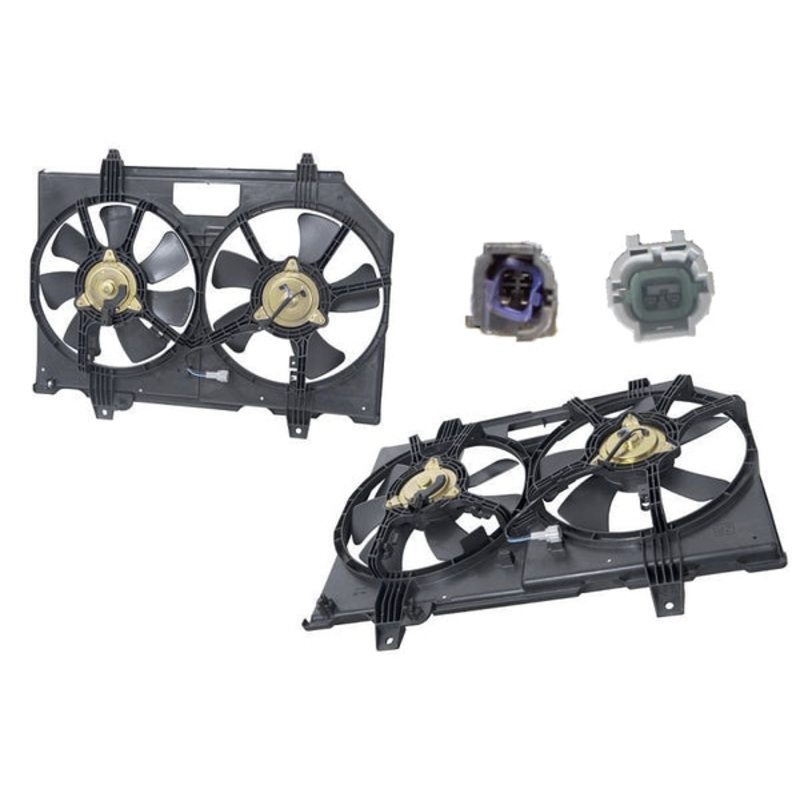 Nissan XTrail T30 10/2003-08/2007 Dual Radiator Fan