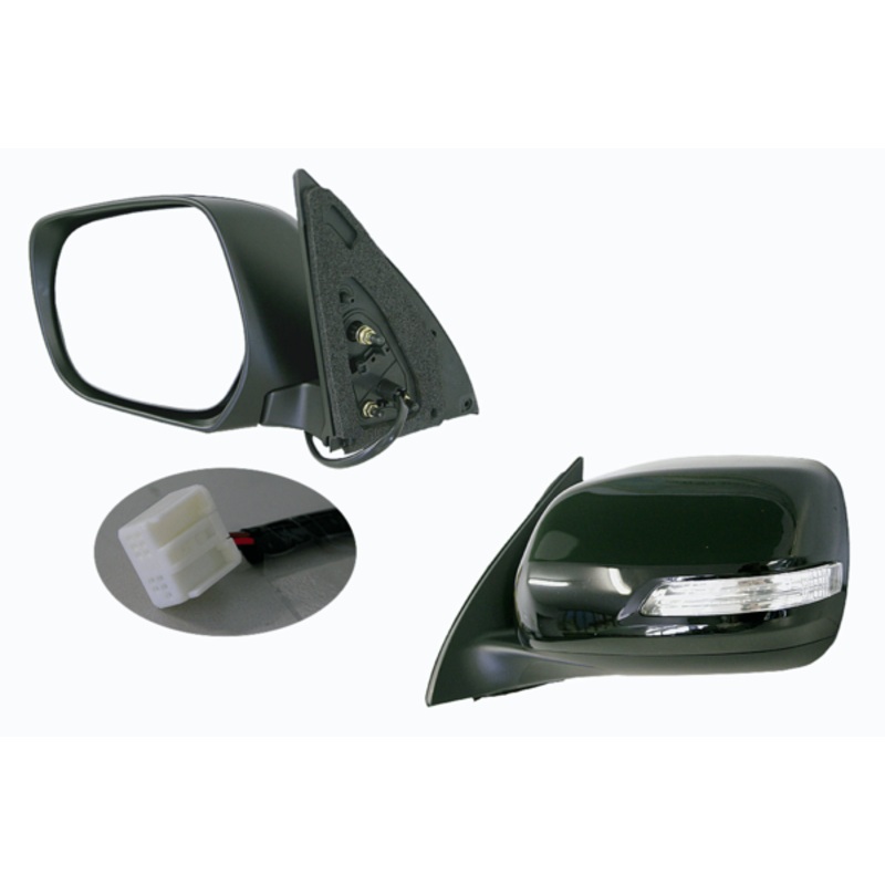 Toyota Prado J150 10/2009- 10/2013 Door Mirror Left Hand Side 5 Pins