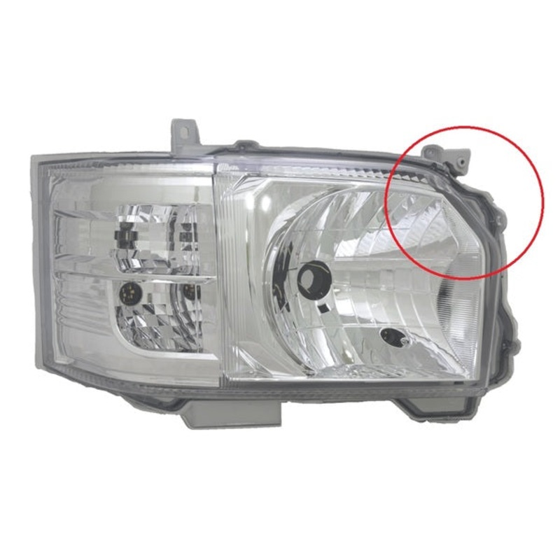 Toyota Hiace TRH KDH LWB 12/2013-04/2019 Headlight Right Hand Side Low Roof