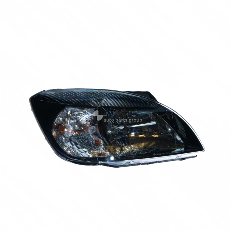Kia Rio JB 05/2005-06/2011 Headlight Right Hand Side Black Bezel