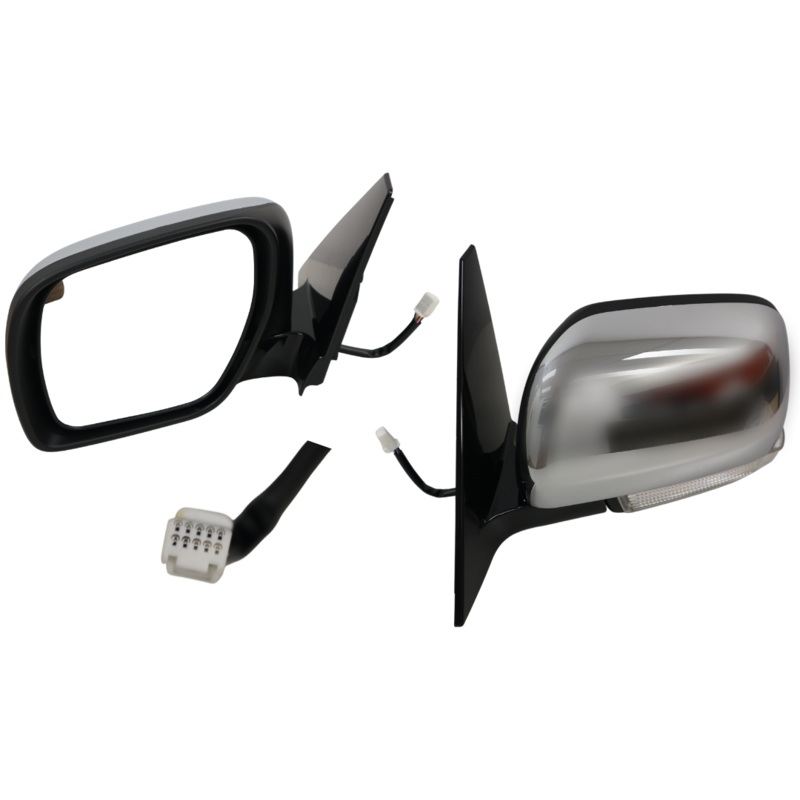 Mitsubishi Pajero NS NT NW NX 11/2006-2020 Door Mirror Left Hand Side Chrome With Folding