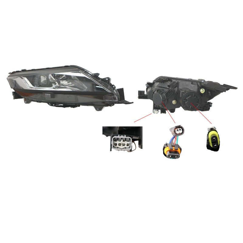 Mitsubishi Triton MR 11/2018-Onwards Head Light Right Hand Side