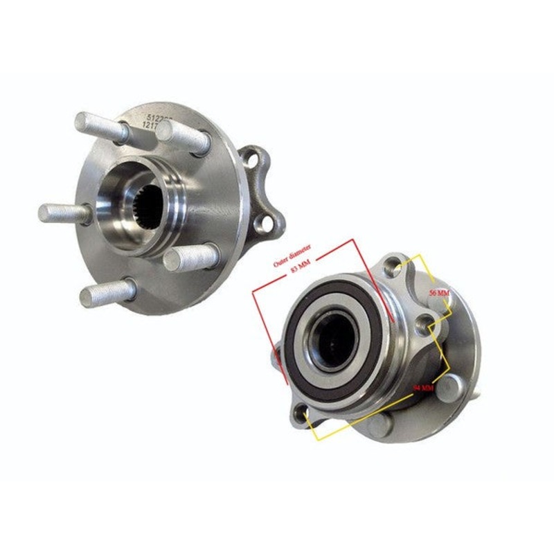 Subaru Forester SH 02/2008- 12/2012 Rear Wheel Hub