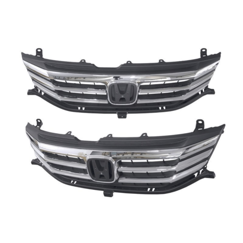 Honda Odyssey RB3 04/2009-08/2013 Front Grille Black & Chrome