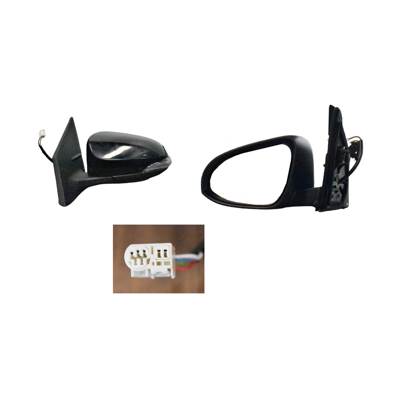 Toyota Corolla ZRE182 ZWE186 01/2013-07/2018 Door Mirror Left Hand Side LED Only