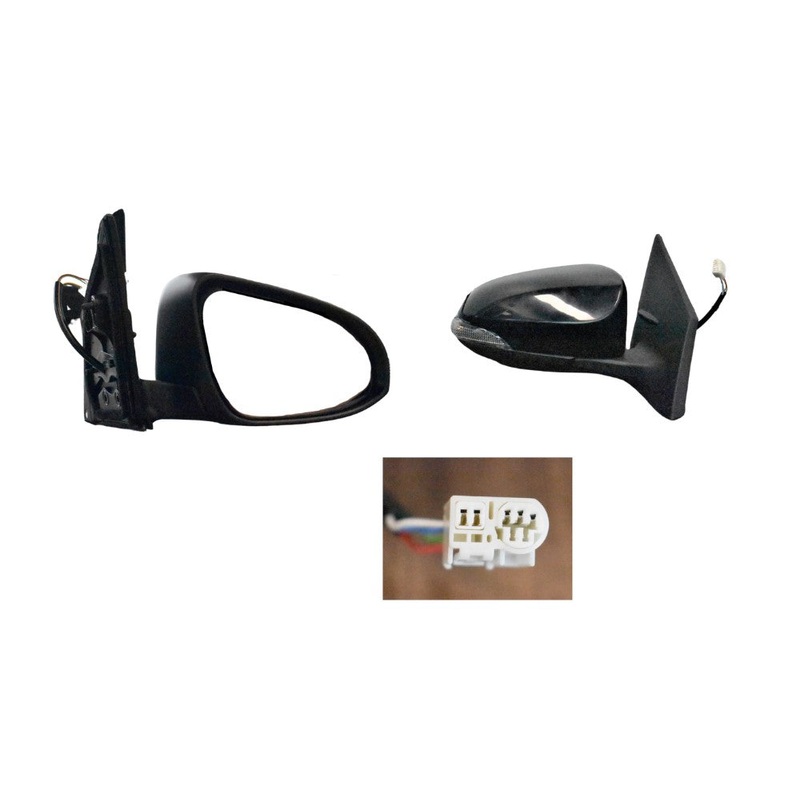 Toyota Corolla ZRE182 ZWE186 01/2013-07/2018 Door Mirror Right Hand Side LED Only