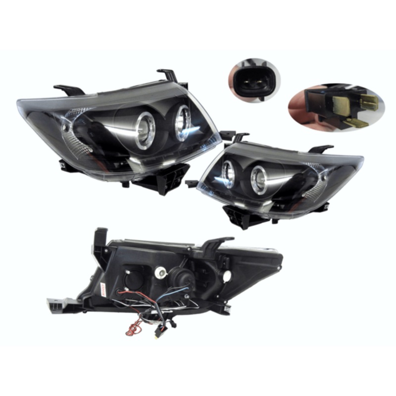 Toyota Hilux TGN KUN GGN 09/2011-06/2015 Headlight Set Projector LED