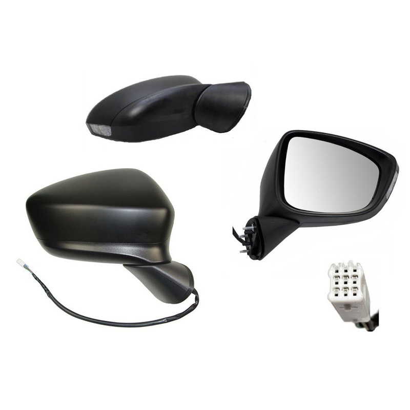 Mazda CX5 KE 2012-2014 Door Mirror Right Hand Side Electric 9 Pin Plug