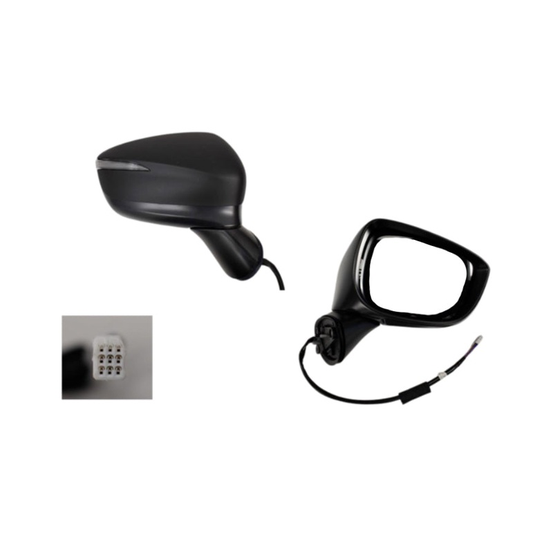 Mazda CX5 Series 2 KE 2014-2017 Door Mirror Right Hand Electric 9 Pin Plug