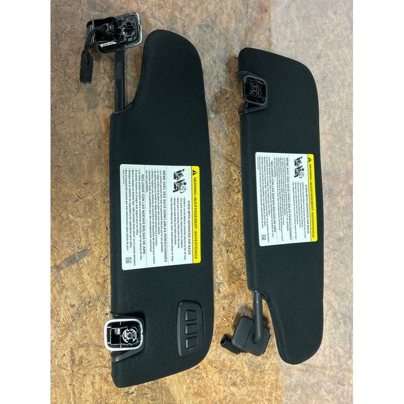 2015-17 Ford Mustang Sunvisors Home Link Coupe Pair LH RH 253