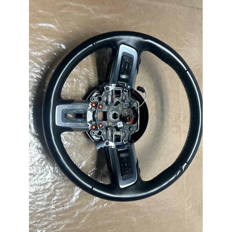 2015-23 Ford Mustang GT Leather Steering Wheel 19K Miles 244