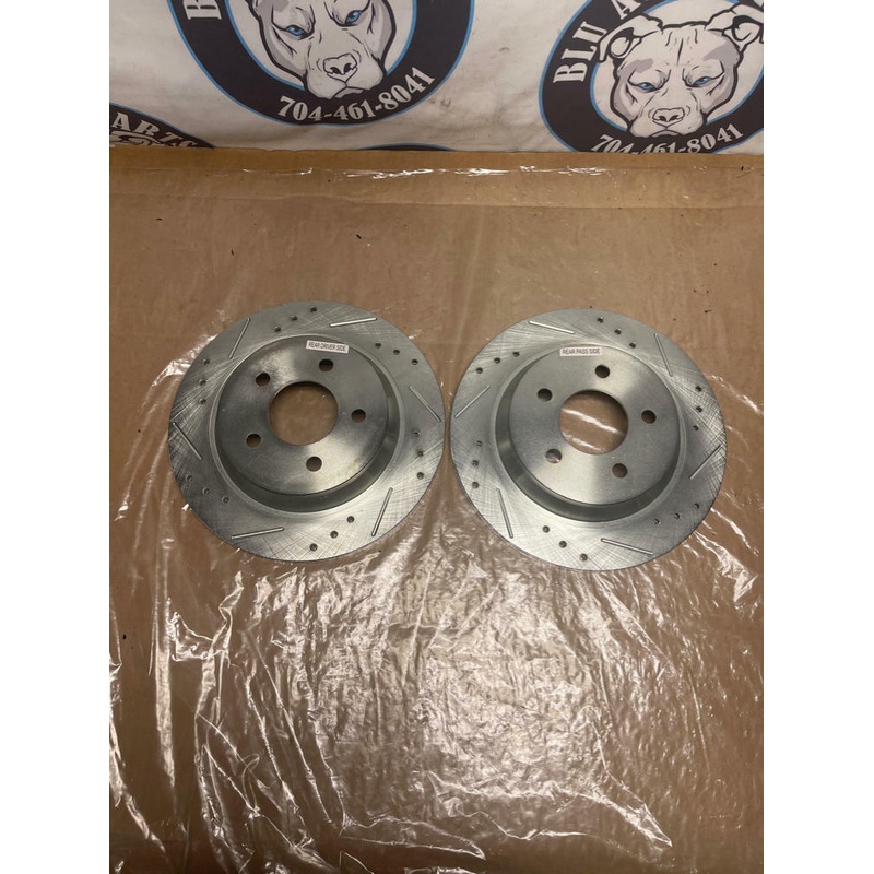 2003-04 Ford Mustang SVT Cobra Drilled/Slotted Rotors (BRAND NEW) 247