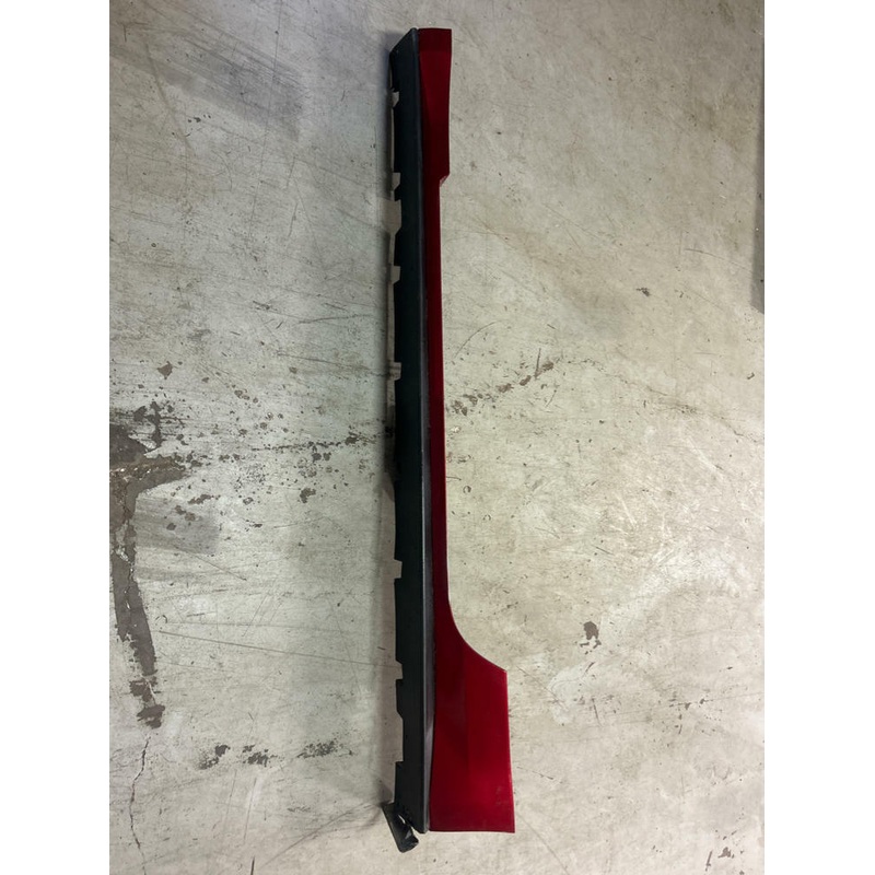 2015-23 Ford Mustang Driver LH Side Skirt (Code RR- Ruby Red) 237