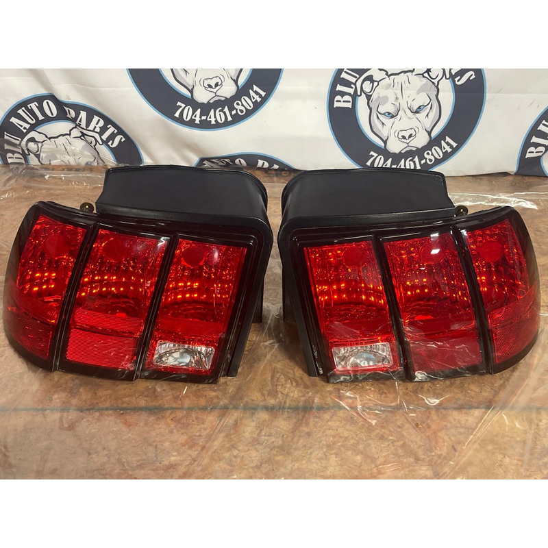 1999-04 Ford Mustang Bullitt GT Taillight Housing Pair- 51k Miles 257