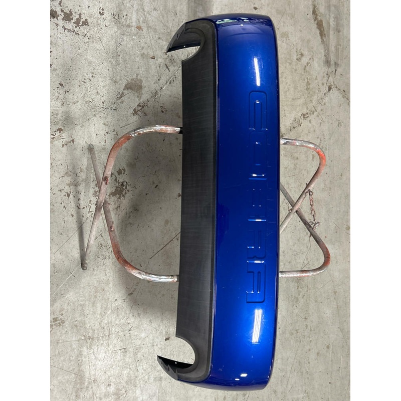 2003-04 Ford Mustang SVT Cobra Sonic Blue Rear Bumper OEM 270