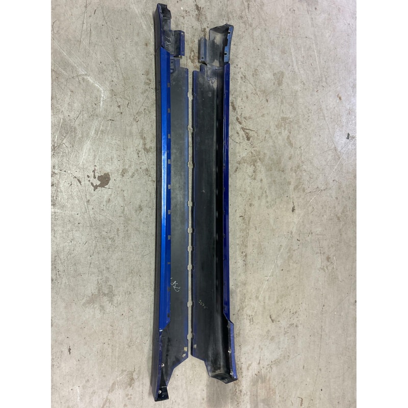 2003-04 Ford Mustang SVT Cobra Sonic Blue Side Skirts OEM Pair LH RH 270