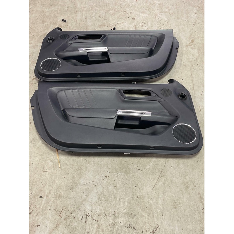 2015-23 Ford Mustang Leather Premium Door Panels Pair LH RH 264