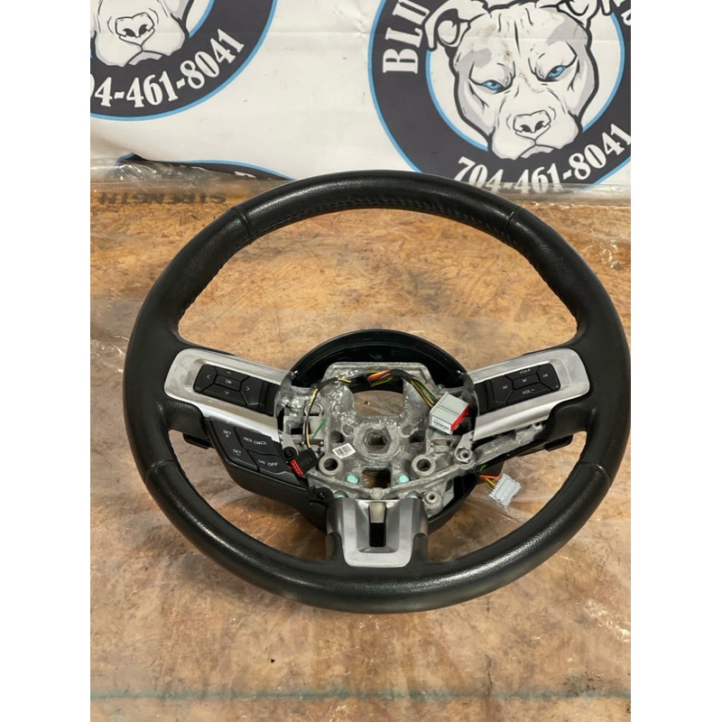 2015-23 Ford Mustang Leather Steering Wheel 264