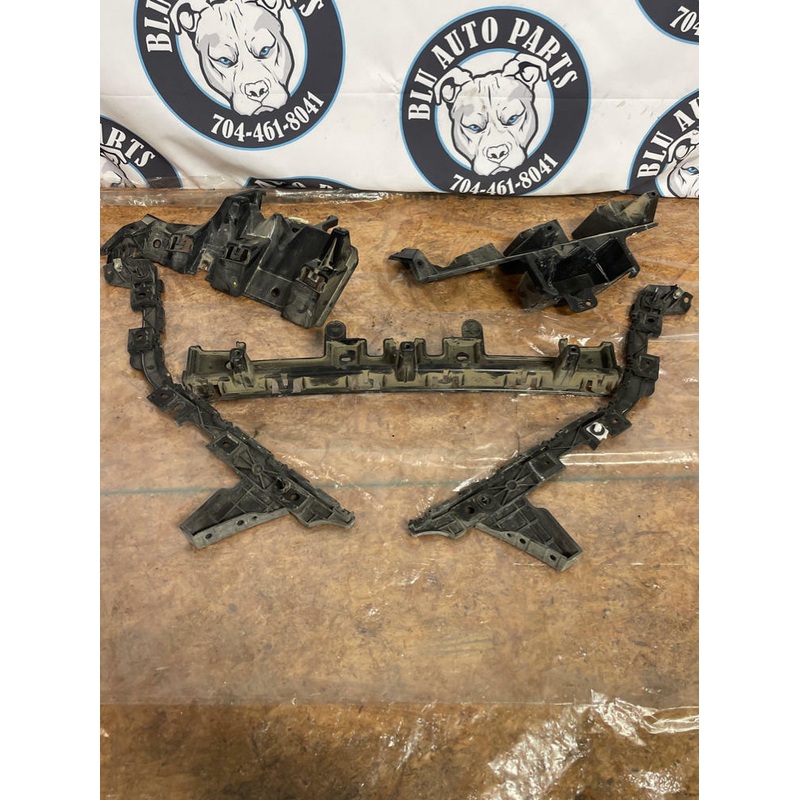 2015-23 Ford Mustang Rear Bumper Bracket Set OEM 265