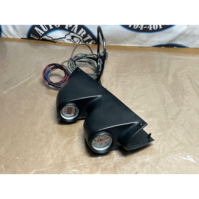 1999-04 Ford Mustang Autometer Phantom AFR & Boost Gauges w/ Pod Pillar 270
