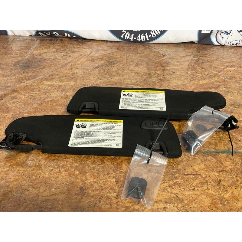 2015-17 Ford Mustang GT Sunvisor Pair- Base Model, NO HOMELINK 264