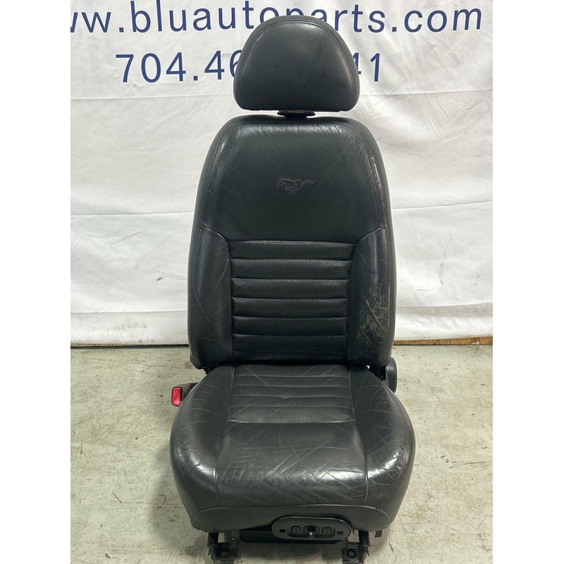 1999-04 Ford Mustang GT Saleen Front LH Seat- Leather, Non OEM Head Rest 245