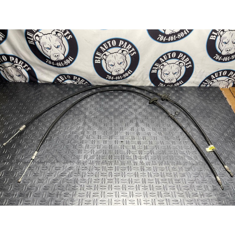 1999-04 Ford Mustang GT Saleen Parking Emergency Brake Cables Pair 245
