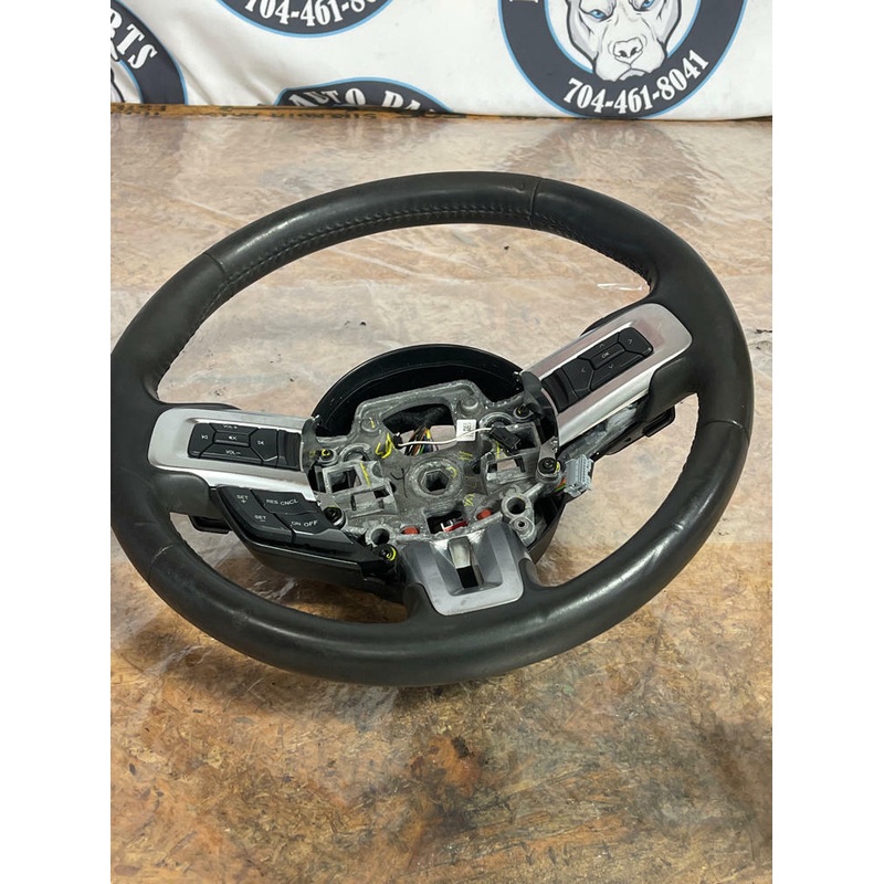 2015-23 Ford Mustang GT Steering Wheel w/ Paddle Shifters- for Auto Trans 241