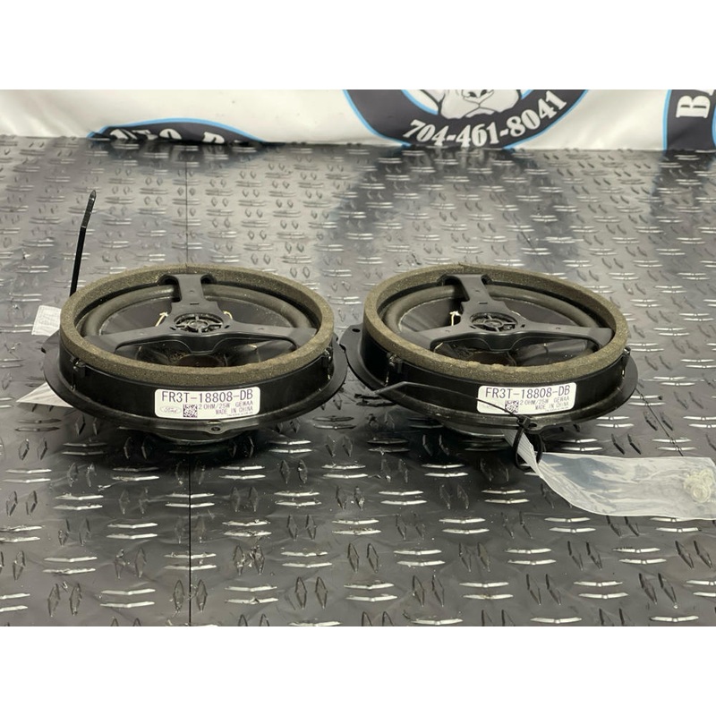 2015-17 Ford Mustang GT Rear Speakers Pair- for Subwoofer Option Cars 268