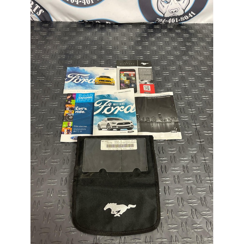 2017 Ford Mustang GT Owners Manual/Press Release Kit 268