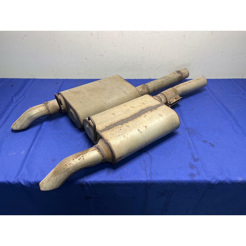 1994-95 Ford Mustang SVT Cobra Flowmaster Mufflers with Dumps 121