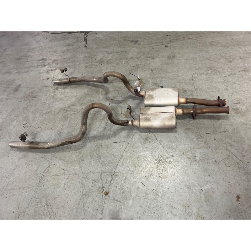 1996-98 Ford Mustang Flow Master Cat Back Exhaust System WELDED 107