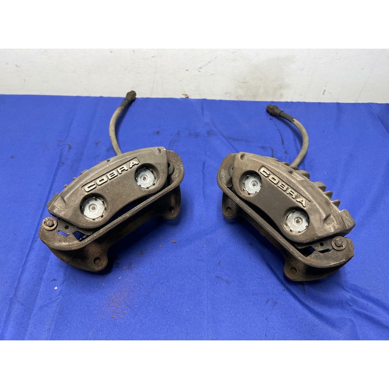 1996-98 Ford Mustang SVT Cobra Front Brake Calipers OEM Factory 114
