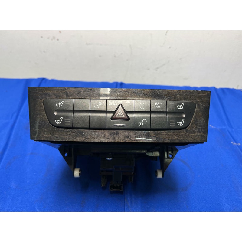 2003-06 Mercedes Benz E Class E55 Heated Cooled Seats Hazard Lights Controls 105