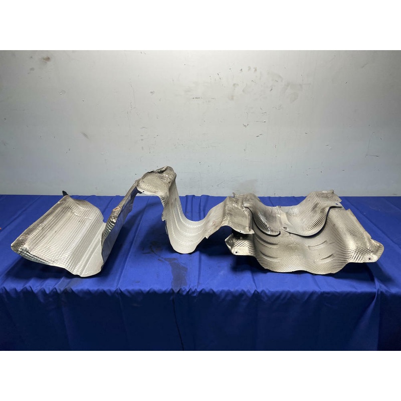 2003-06 Mercedes Benz W211 E55 AMG Exhaust Heat Shields OEM 099