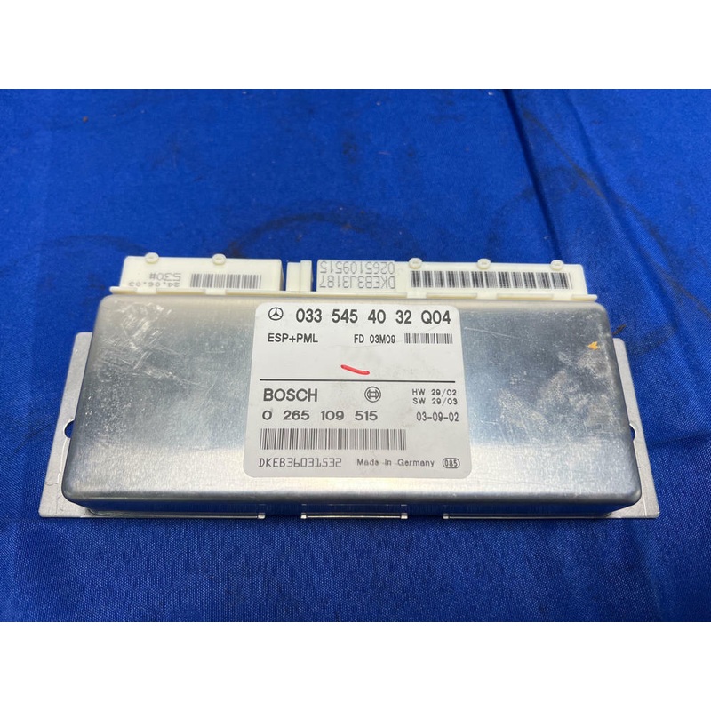 2003-06 Mercedes Benz W211 ESP PML Control Module 105