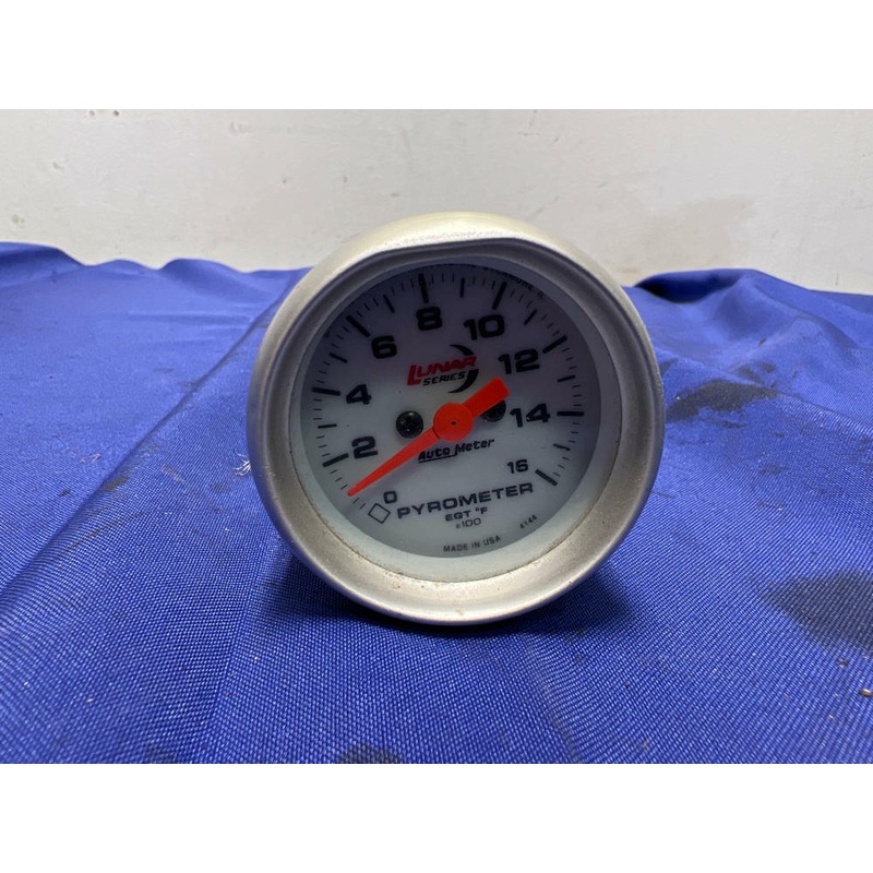 AutoMeter Lunar Series Pyrometer Gauge LIGHT WORKS 108